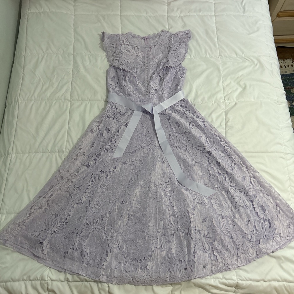 lilac summer dress
